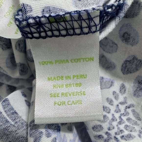 Lilly Pulitzer Evangelia Dress In High Tide Navy Heart And Sole Size Small - Picture 6 of 9